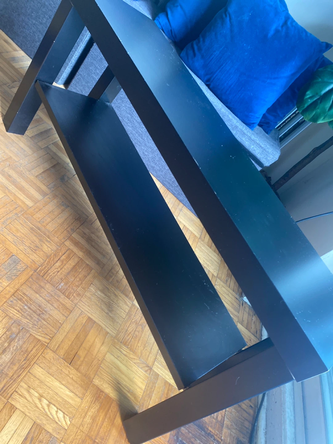 Black Two-Tier Entertainment Stand - photo 4