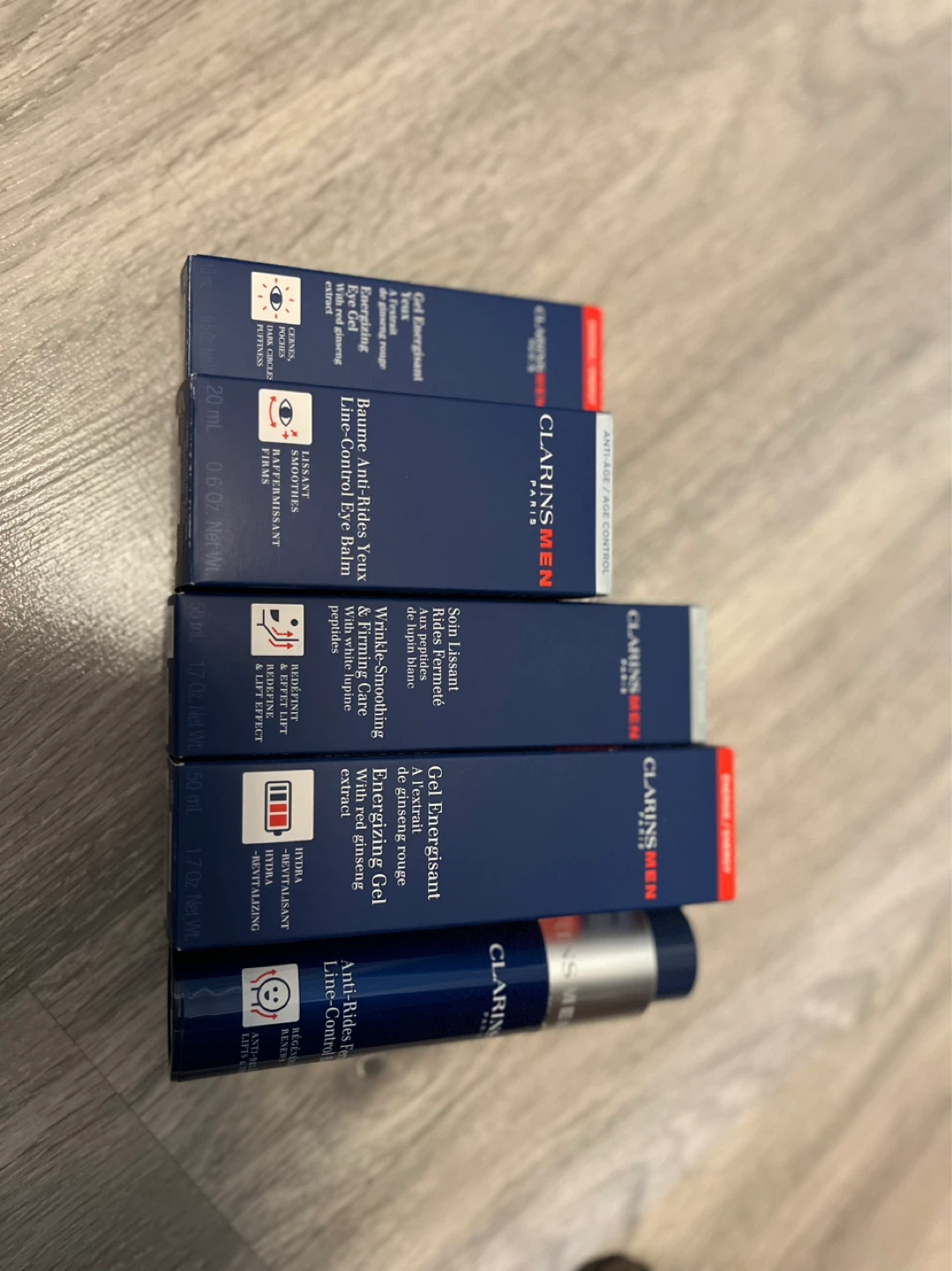 Clarins Men Anti-Rides Eye Gel & Balm Set