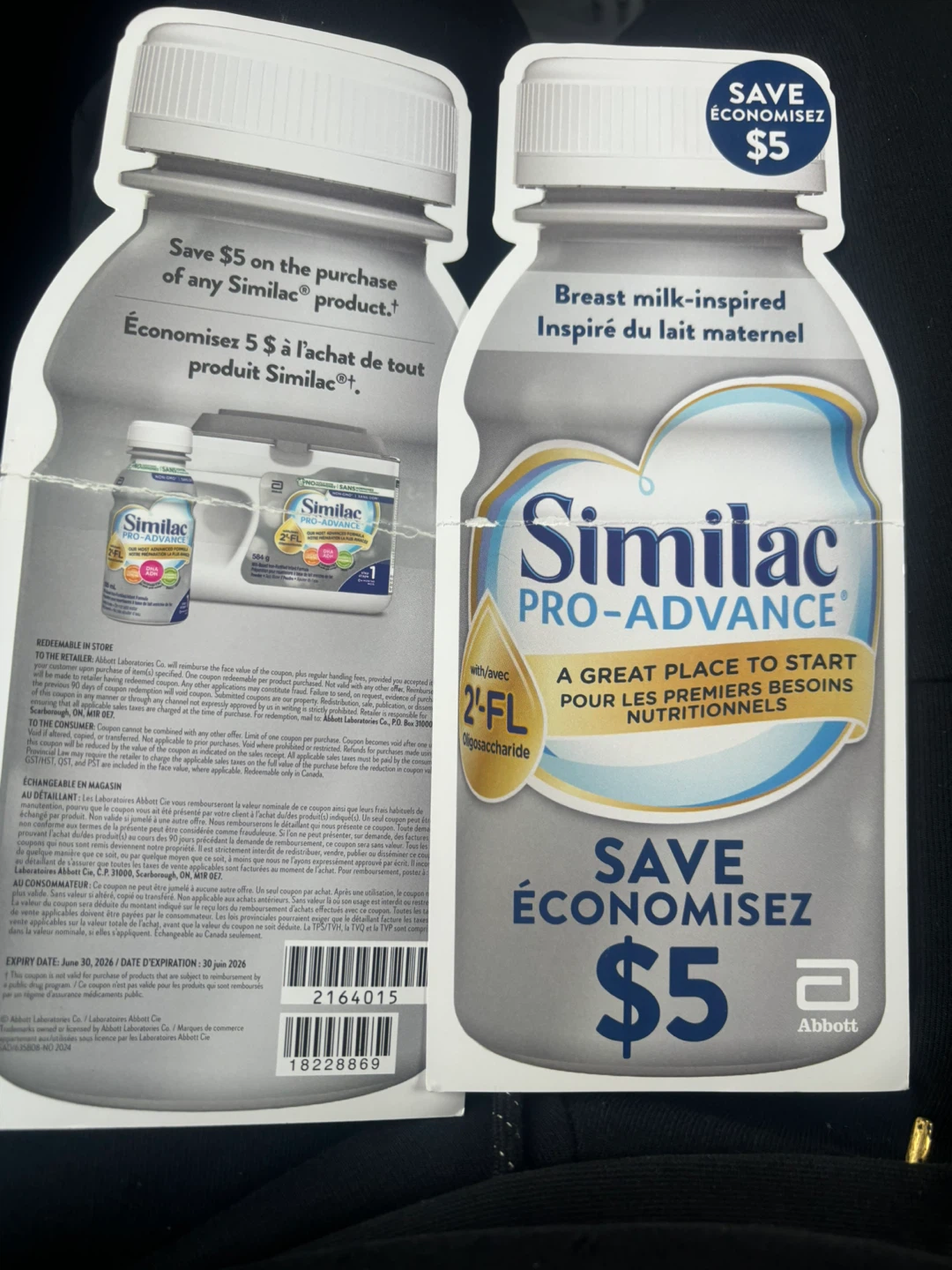 Similac Pro-Advance $5 Off Coupon