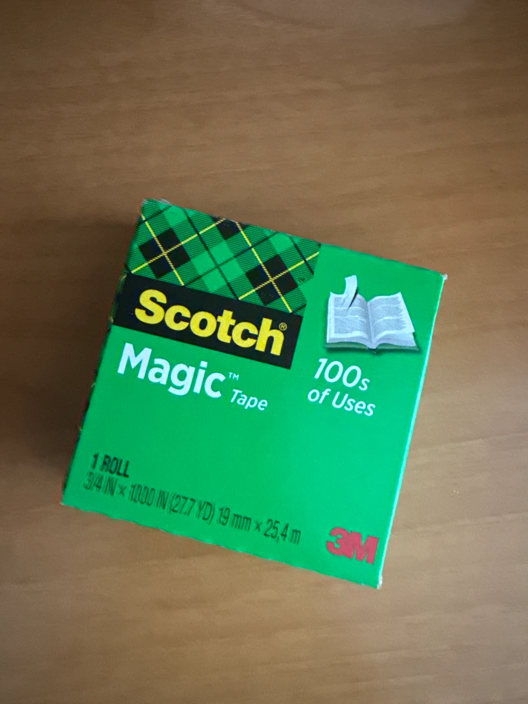 Scotch Magic Tape, 3/4 inch x 1000 inches