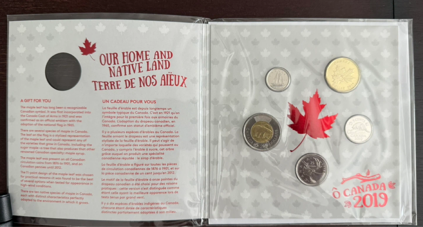 Canada 2019 Coin Set Royal Canadian Mint - photo 3