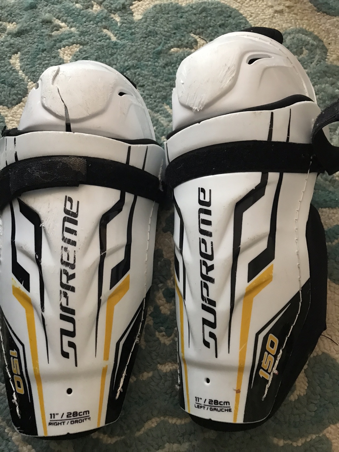 Bauer Supreme 150 Junior Shin Guards