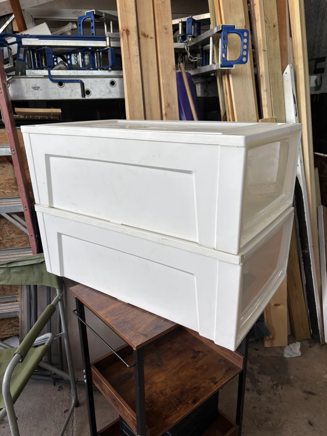 Stackable Storage Drawers - Set of 2 - photo 3