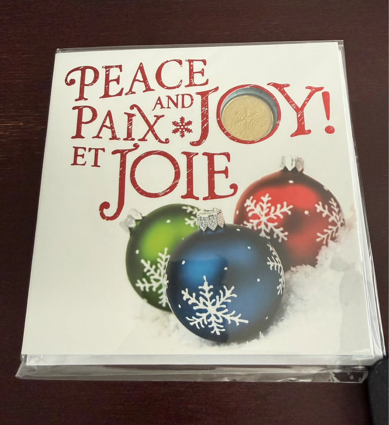 Canada 2015 Holiday Coin Set Royal Canadian Mint