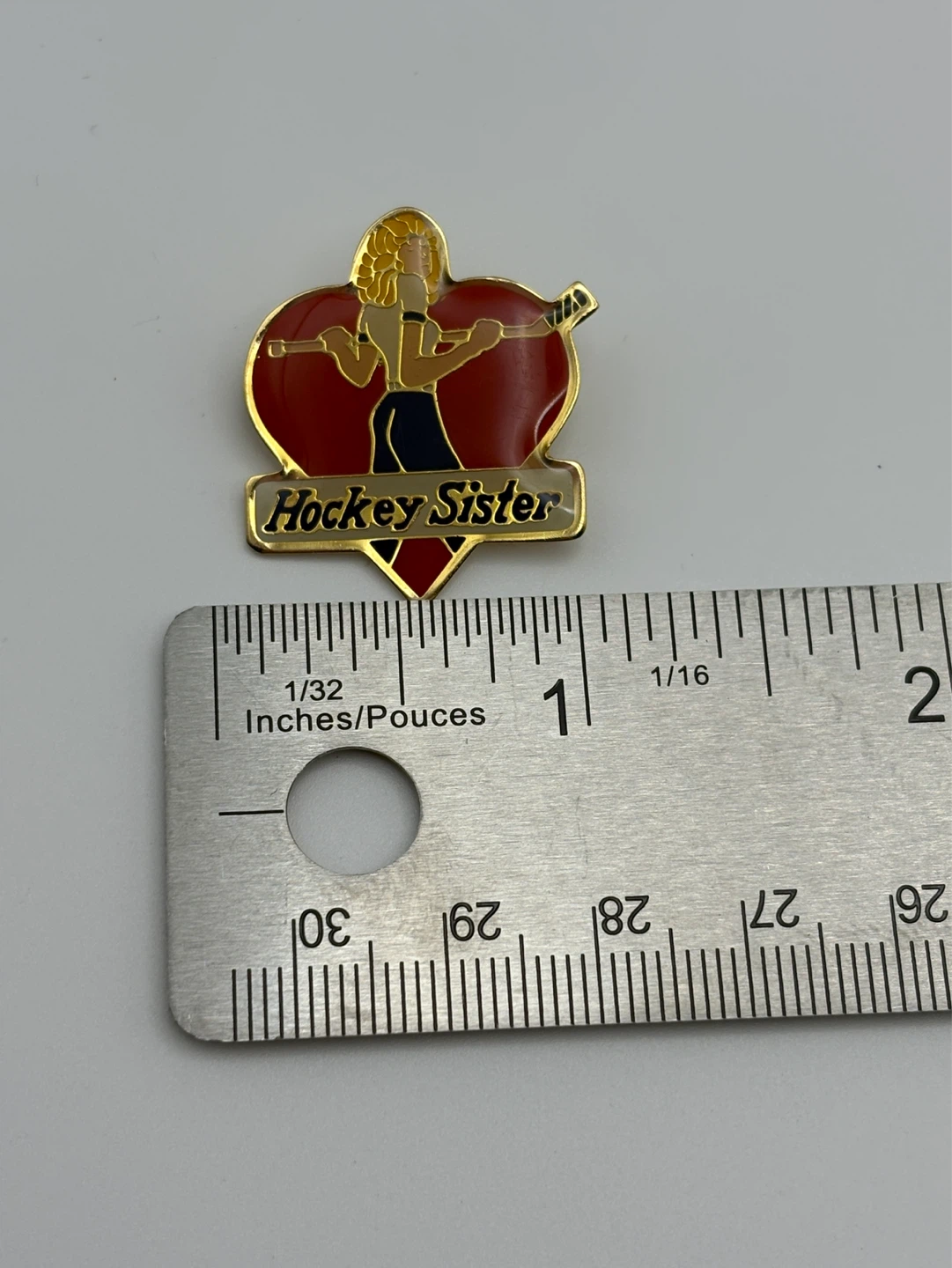 Hockey Sister Pin Brooch - photo 5