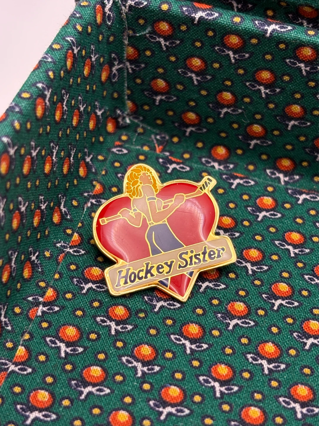 Hockey Sister Pin Brooch - photo 2