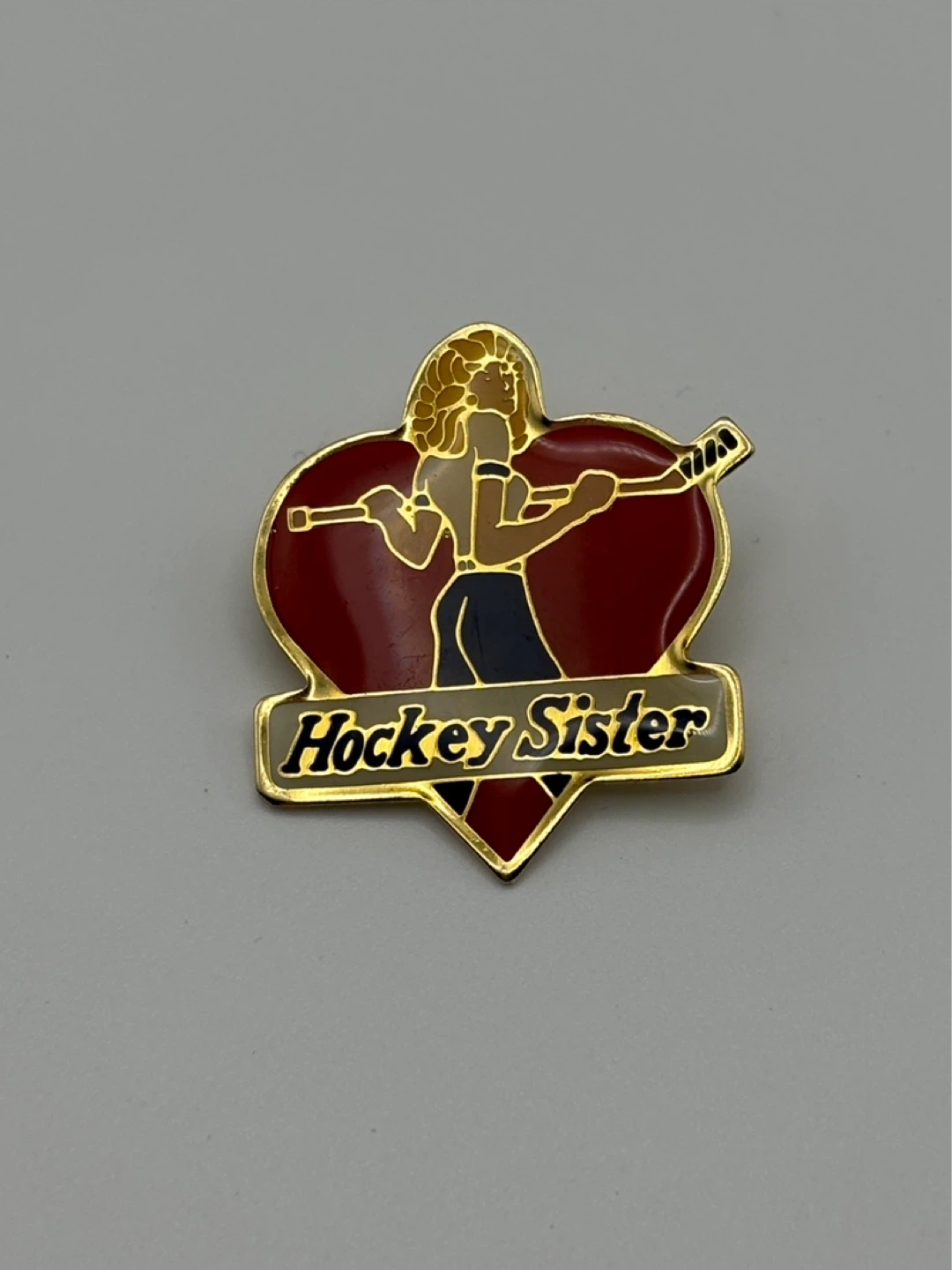 Hockey Sister Pin Brooch - photo 3