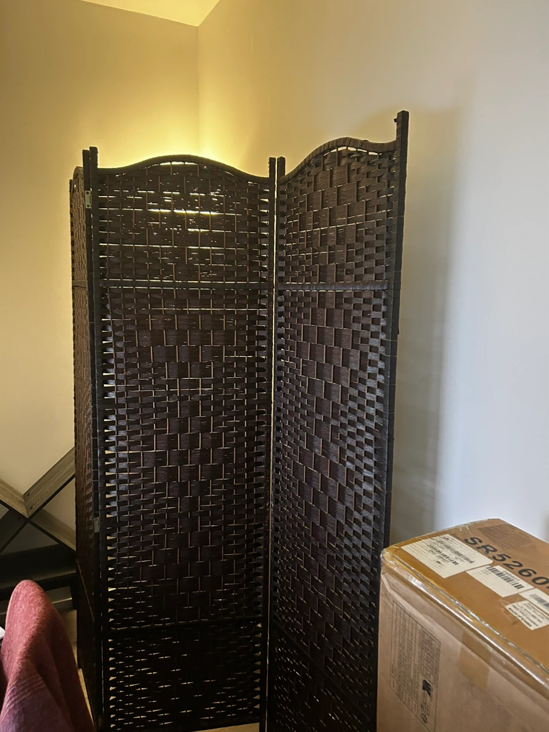 3-Panel Room Divider Screen - photo 3