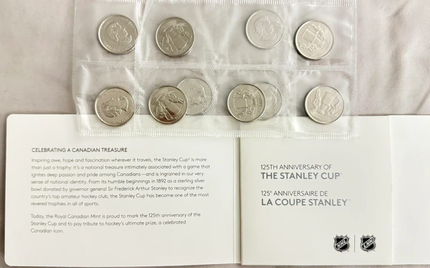 2017 Stanley Cup 125th Anniversary 25-Cent Coin - photo 3