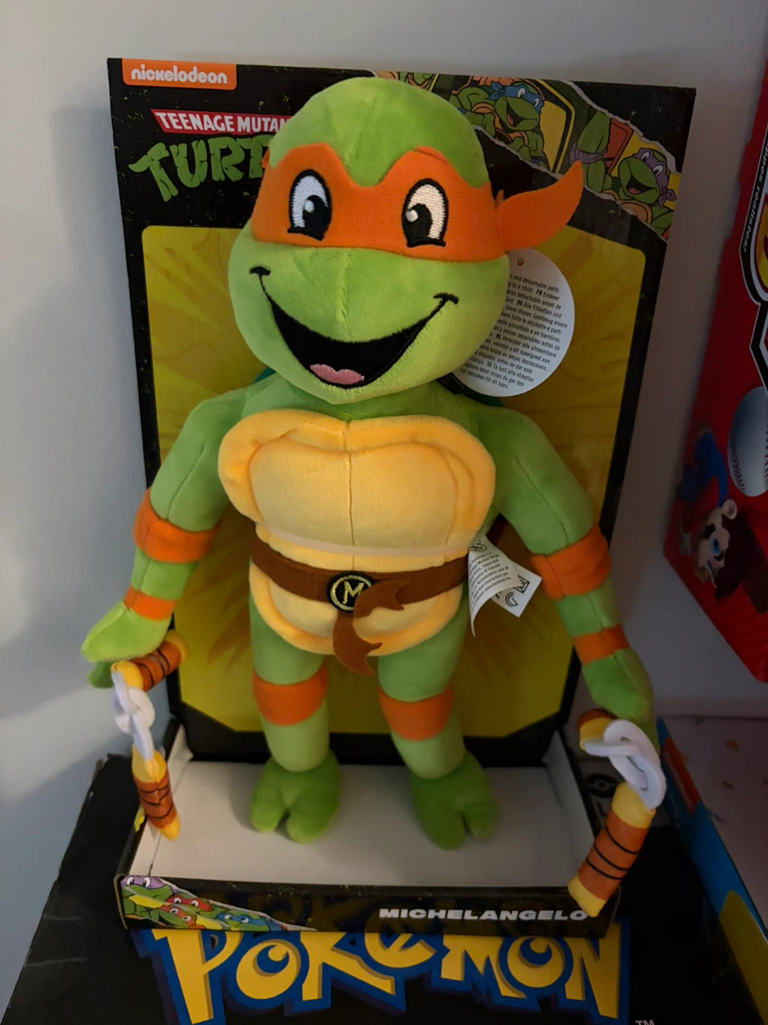 Nickelodeon Teenage Mutant Ninja Turtles Michelangelo Plush Toy