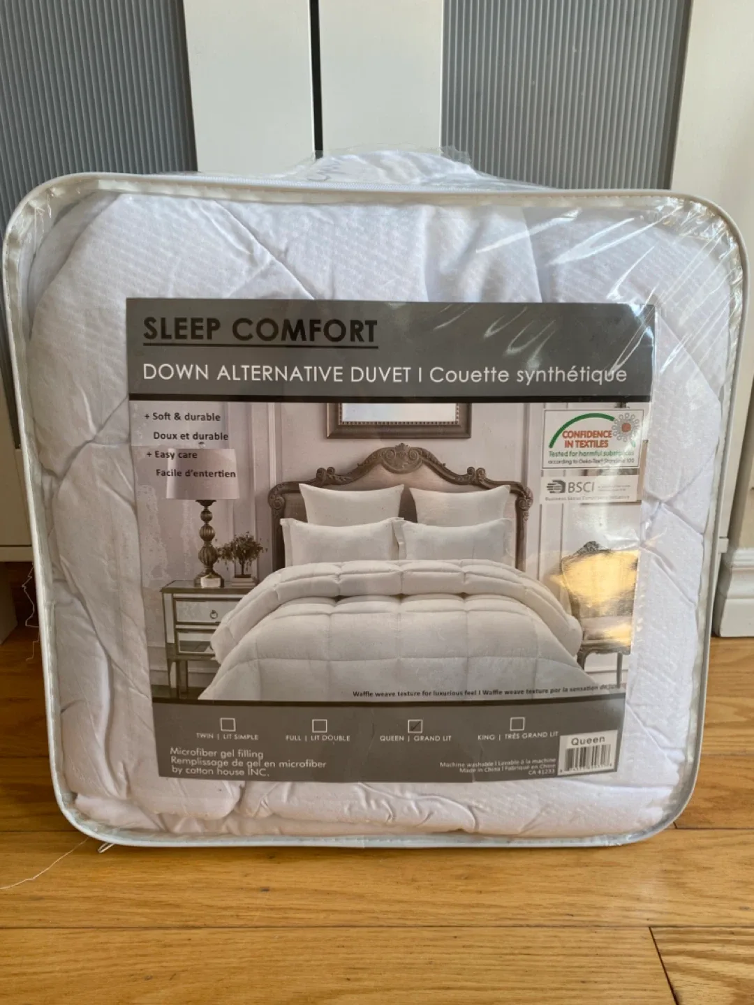 Sleep Comfort Down Alternative Duvet Queen