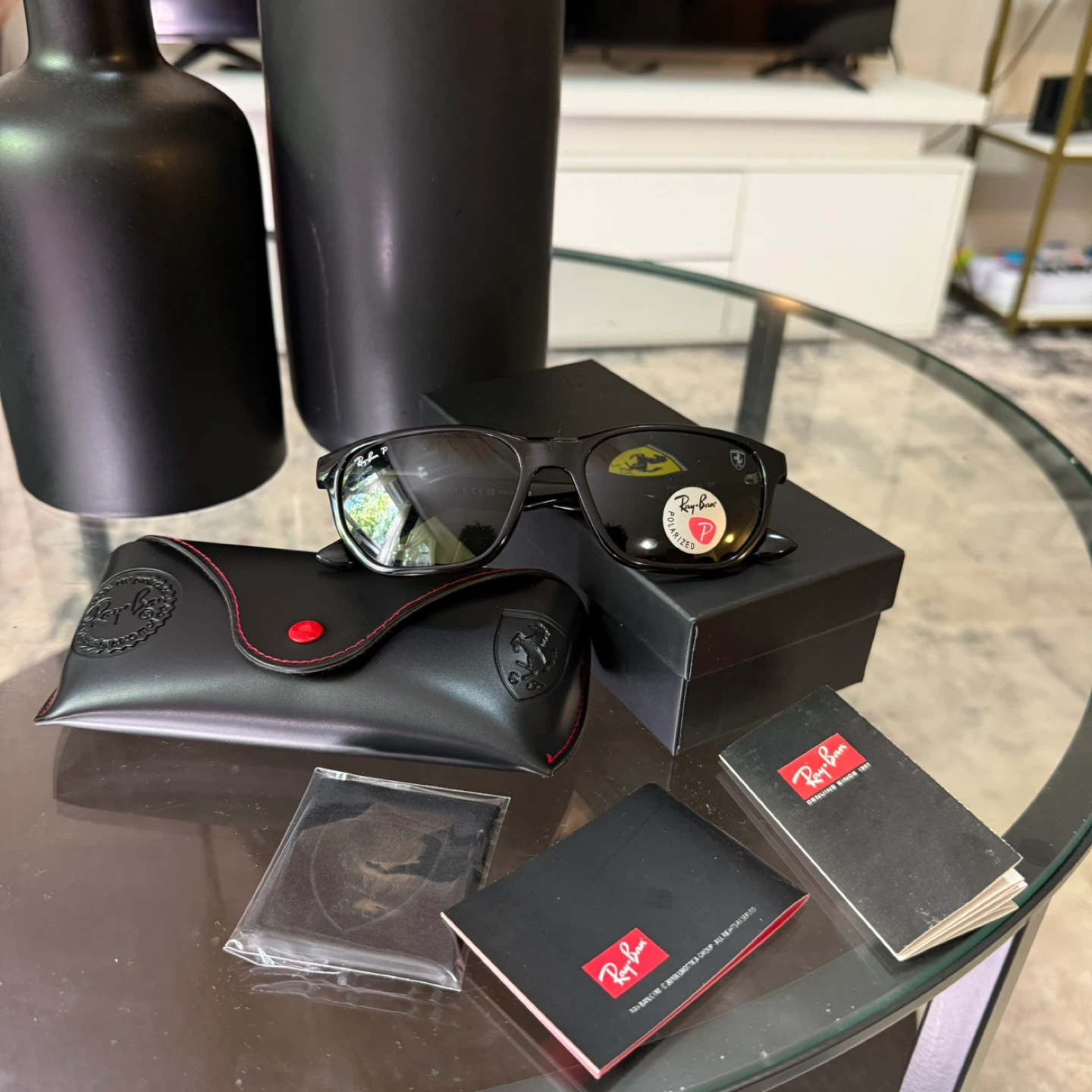 Ray-Ban Ferrari Edition Polarized Sunglasses