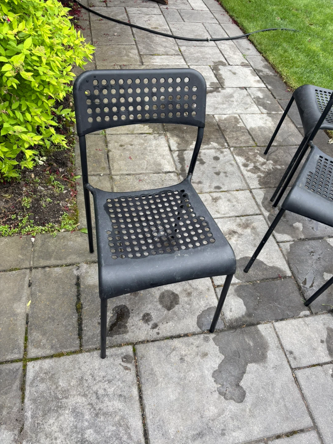 IKEA Black Chairs - Set of 4 - photo 2