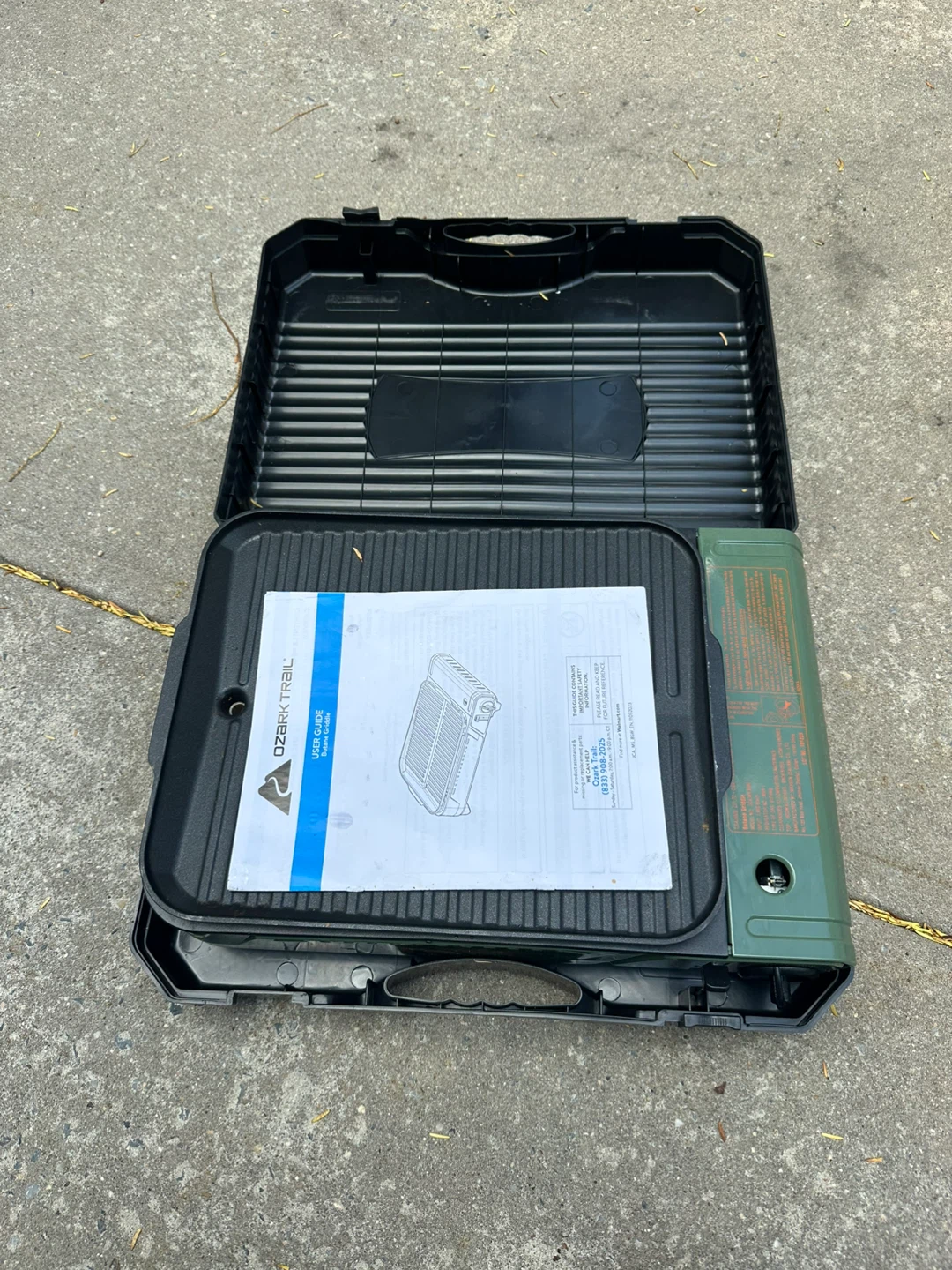 Ozark Trail Portable Gas Stove with Grill Pan - photo 4