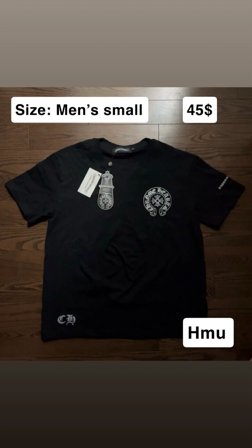 Chrome Hearts Black T-Shirt