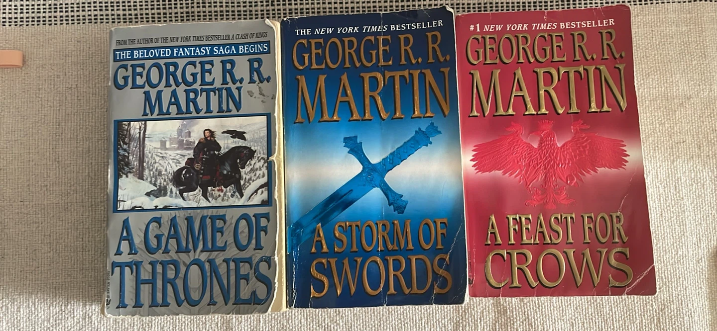 Game of Thrones, Storm of Swords, Feast for Crows
