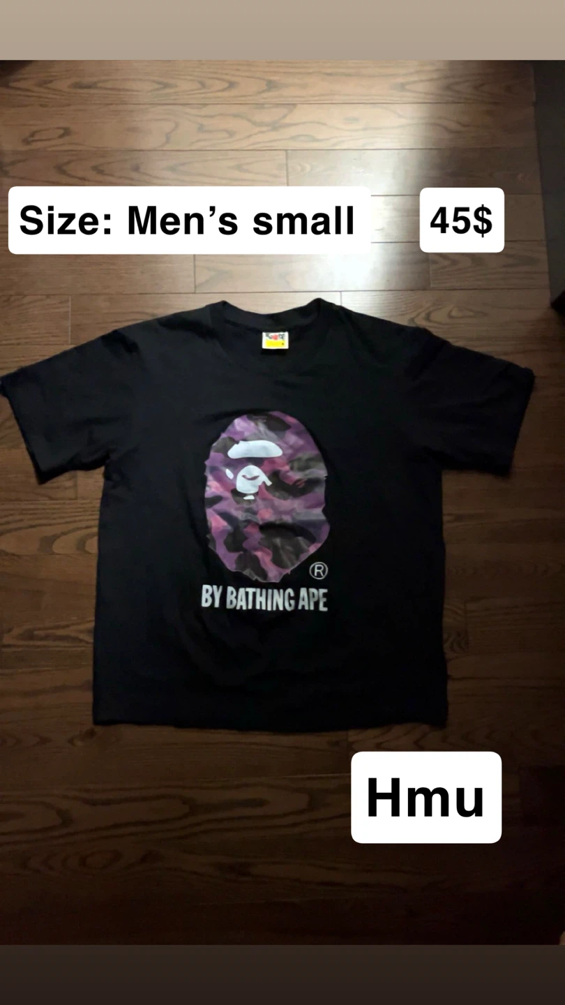 Bathing ape t shirt