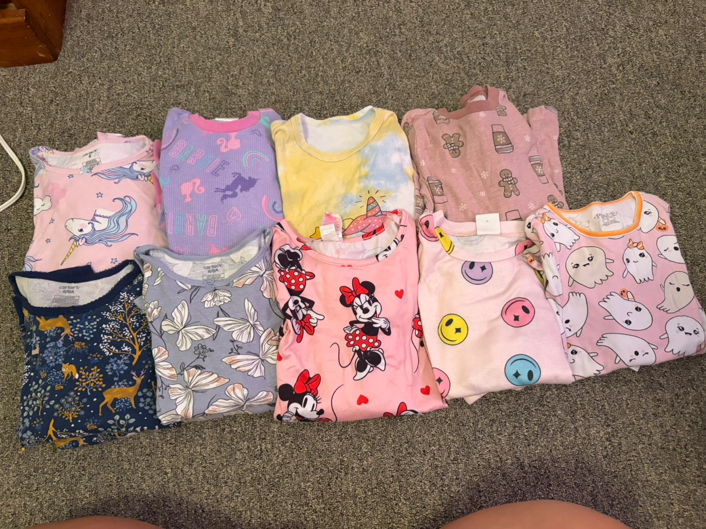 Girls Pajama Lot