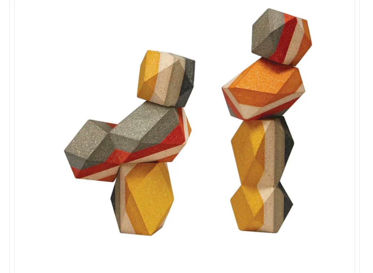 PlanToys Geo Stacking Rocks Playset - photo 3