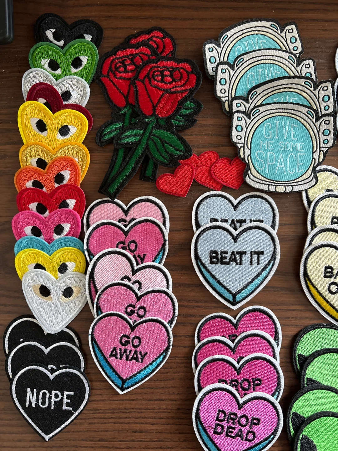 Lot of 79 Embroidered Patches