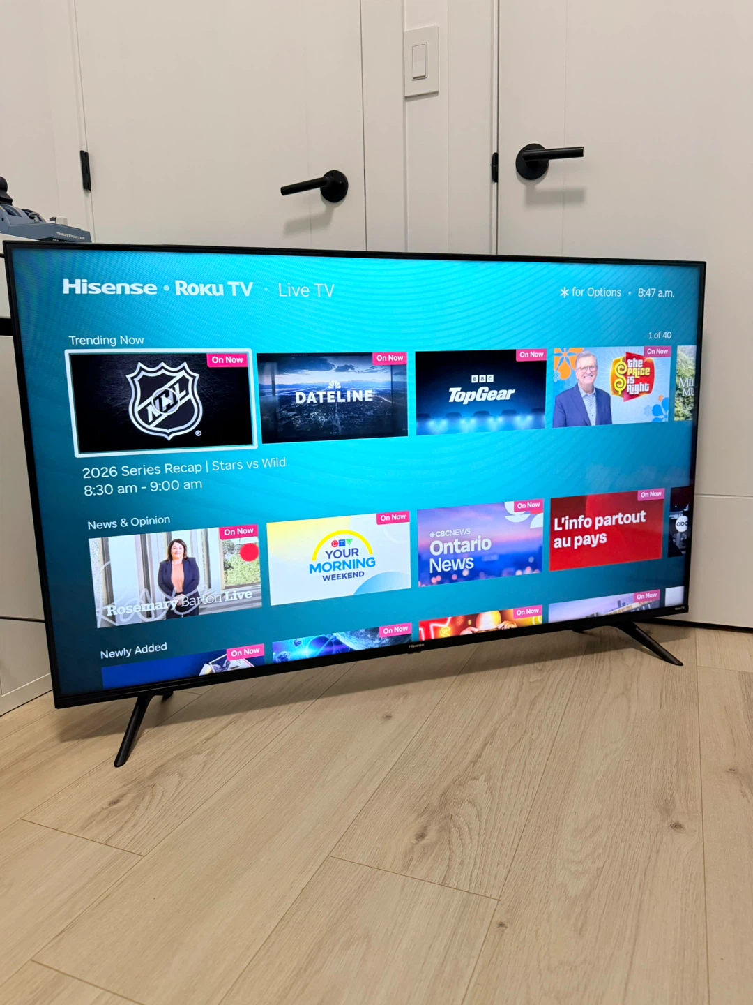 Hisense 50” Smart TV - Delivery considered - photo 3