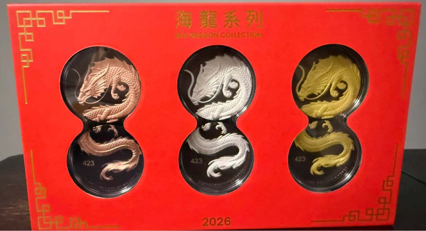 Sea Dragon Collection 1 Troy Ounce Bullion - photo 3