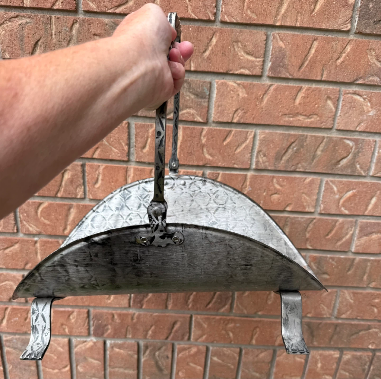 Decorative Metal Log Holder Basket