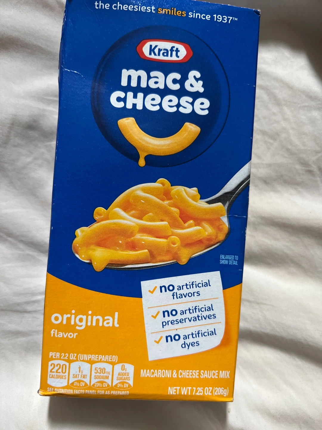 Kraft Mac & Cheese Original Flavor 7.25 oz