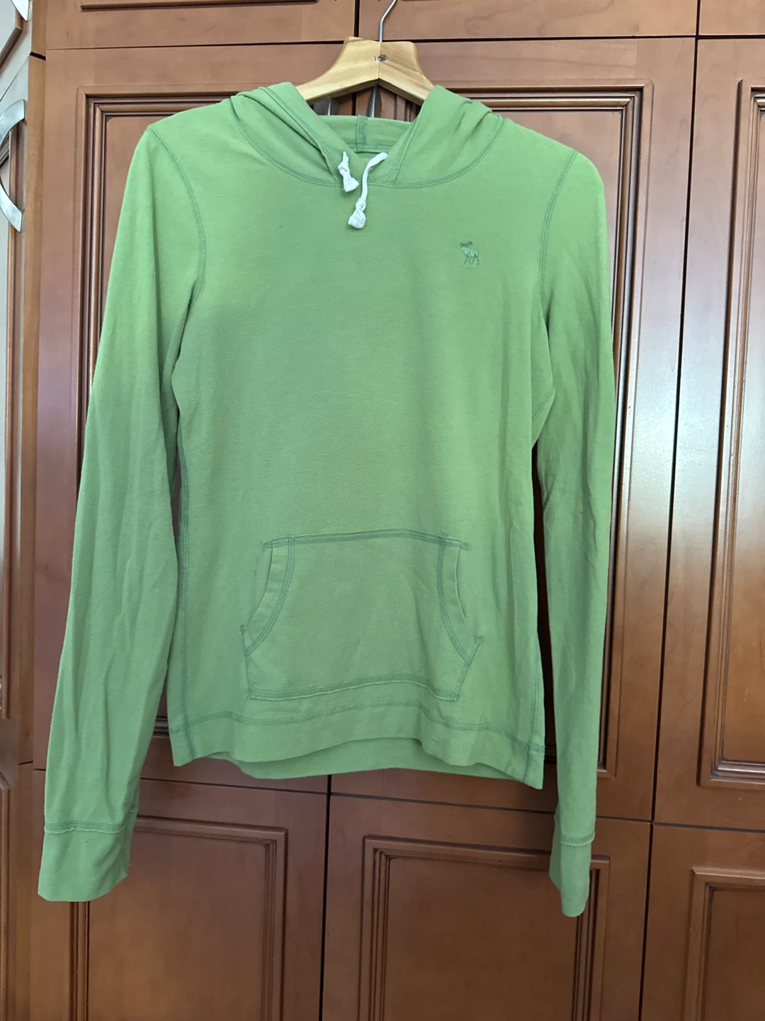 Abercrombie & Fitch Green Hoodie