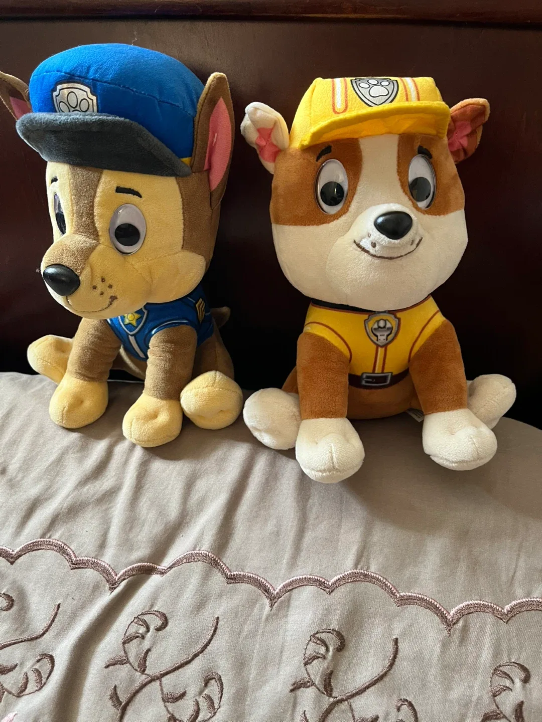 Paw Patrol Plush Toys - Chase & Rubble