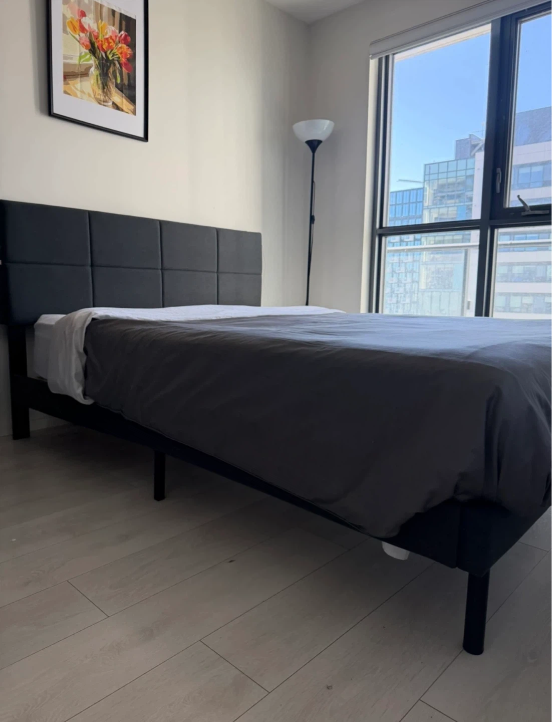 Grey Bed Frame - photo 3