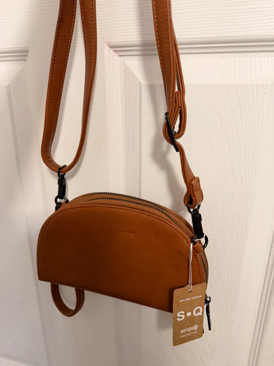 Vegan Leather Crossbody Bag - photo 2