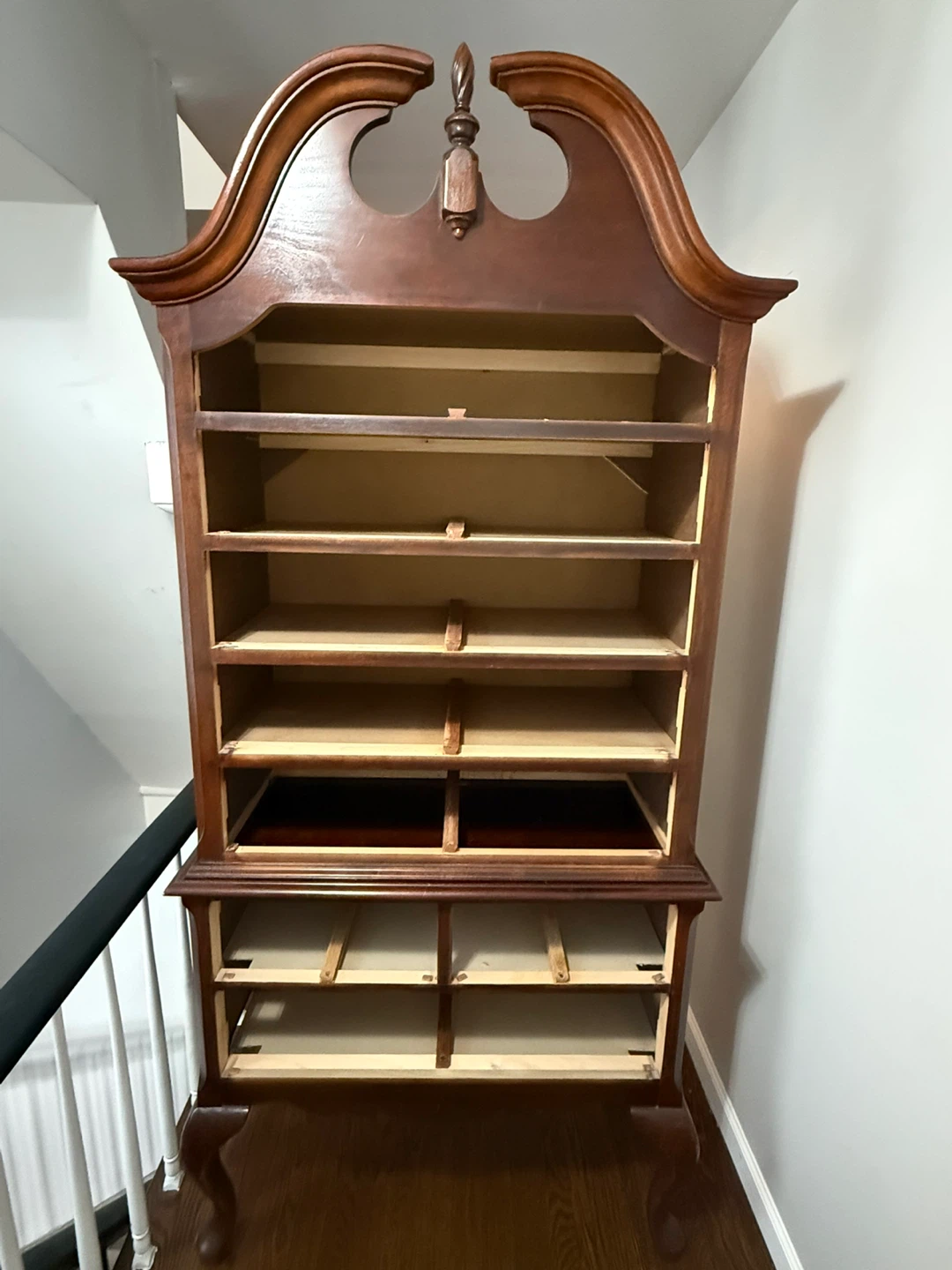 Queen Anne (Vintage) Tall Chest of Drawers - photo 3