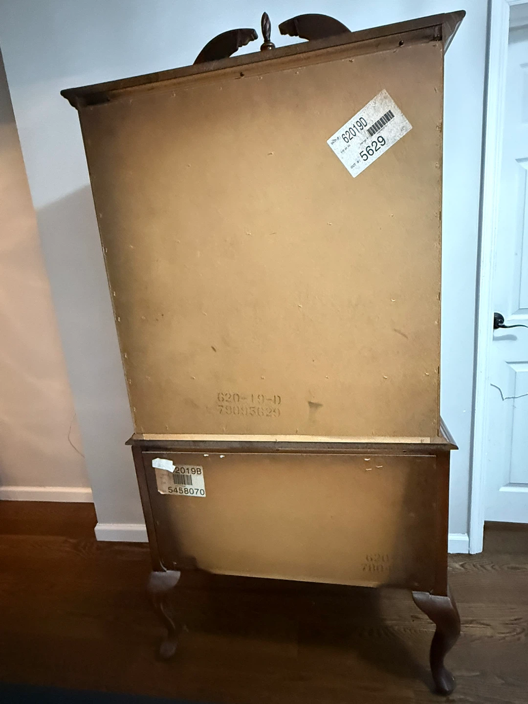 Queen Anne (Vintage) Tall Chest of Drawers - photo 4