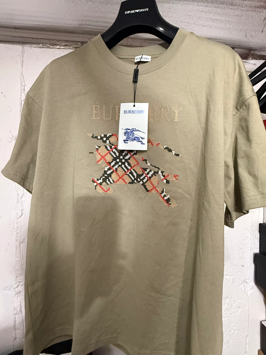 Burberry Embellished Logo T-Shirt