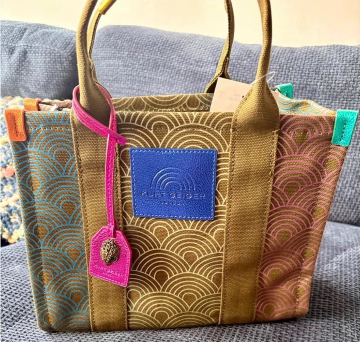 NWT Kurt Geiger London Tote Bag