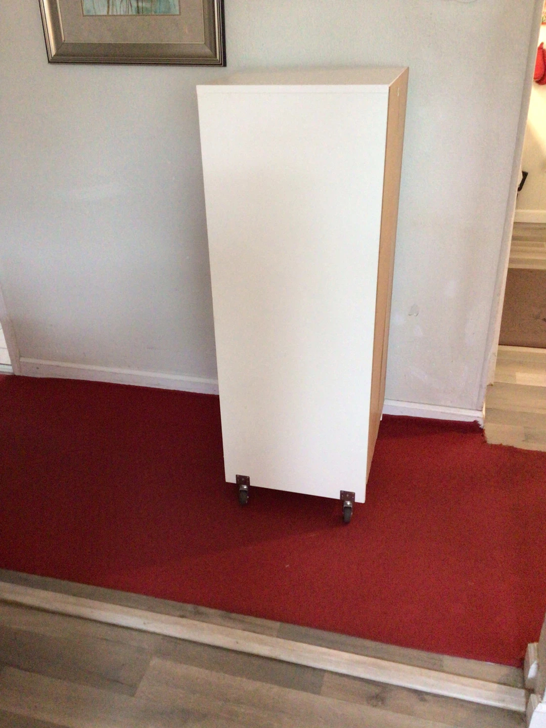White 5-Drawer Rolling Chest - photo 2