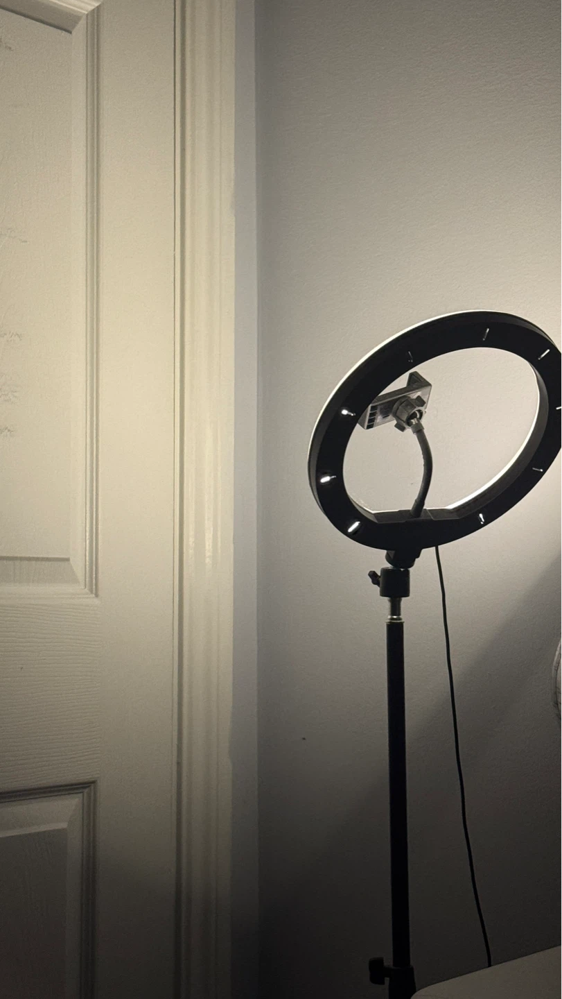 Ring Light with Phone Holder