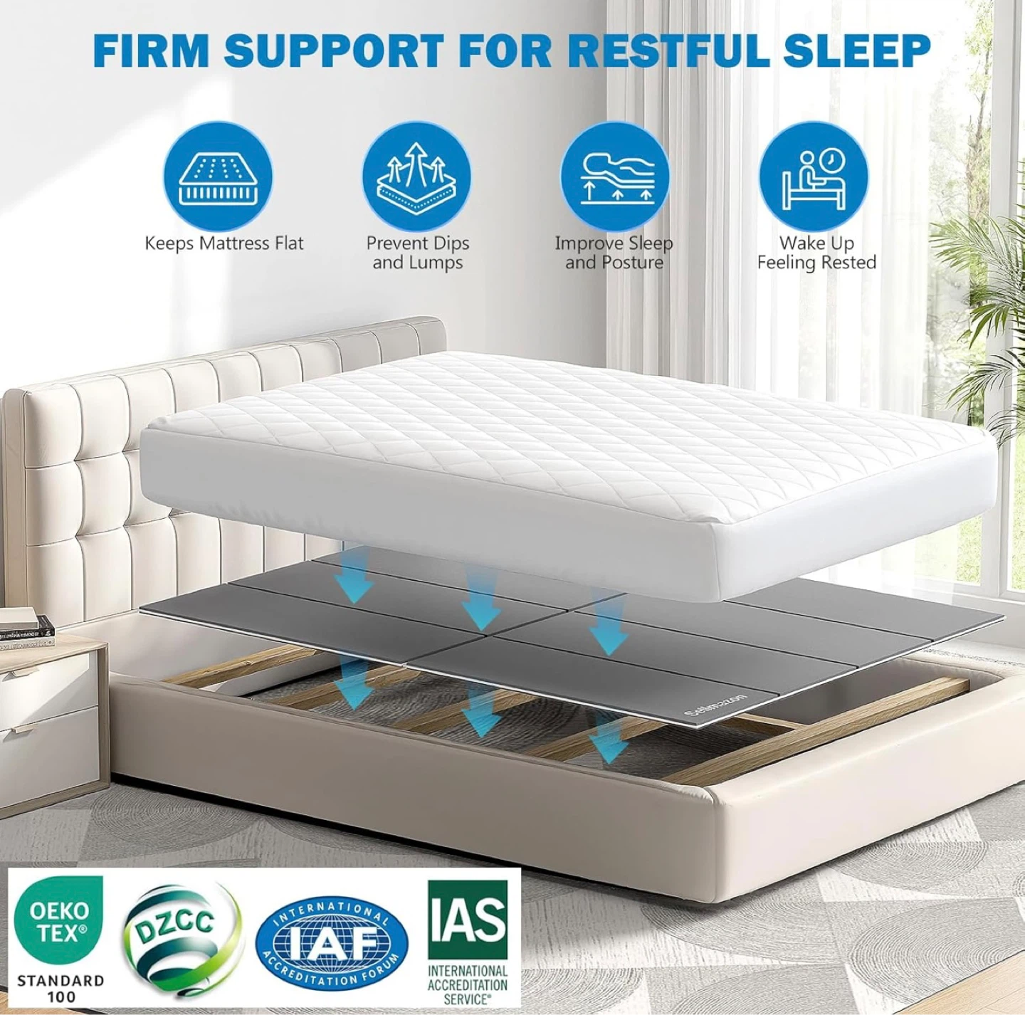Full Size Bunkie Board Mattress Support - photo 4