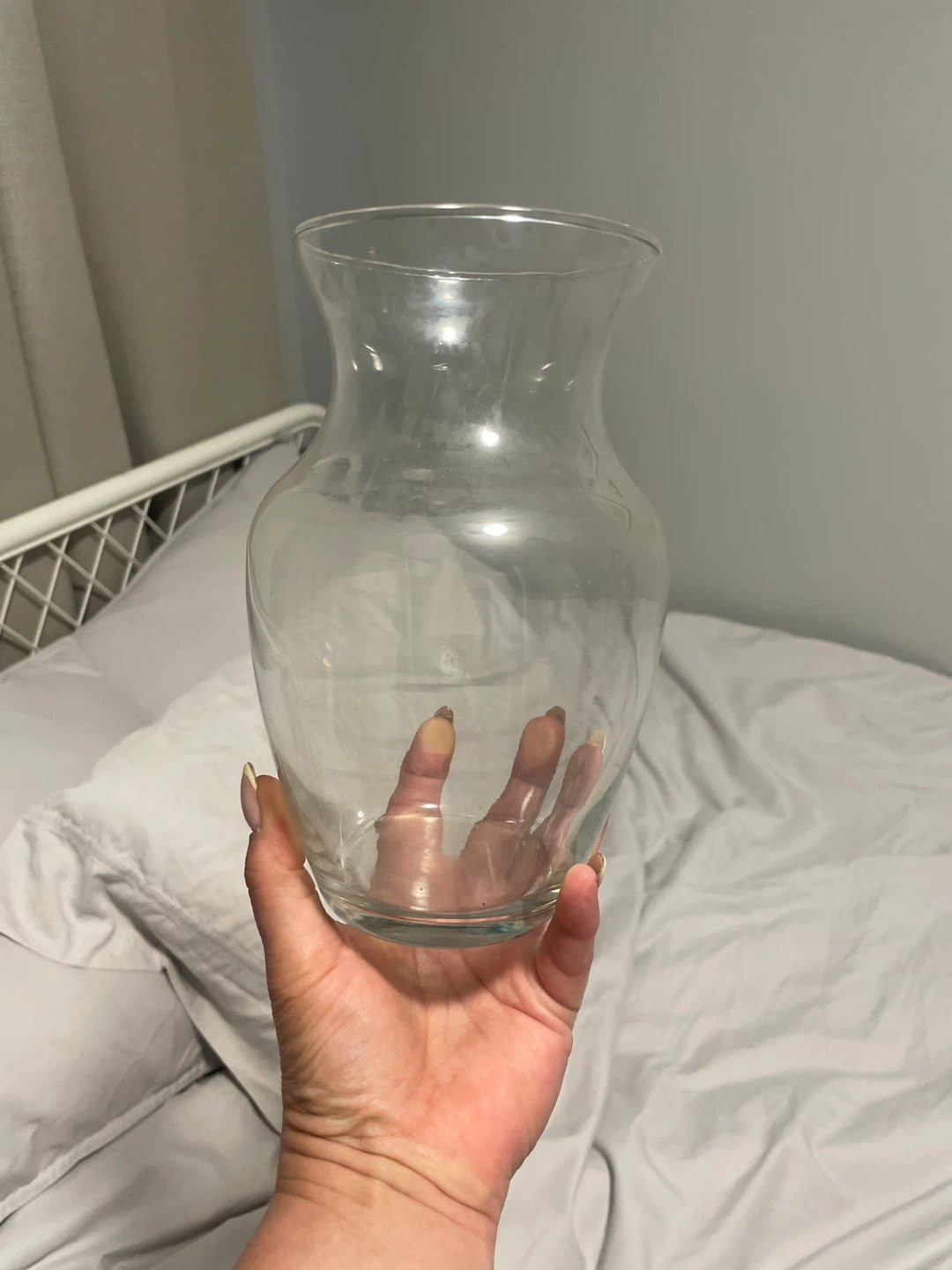 Clear Glass Vase