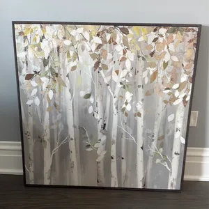 Birch Tree Landscape Wall Art