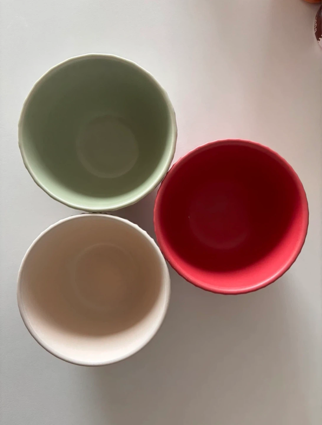 🥣 Set of 3 IKEA KEJSERLIG Bowls (4") - Mixed Colors & Textures - photo 2