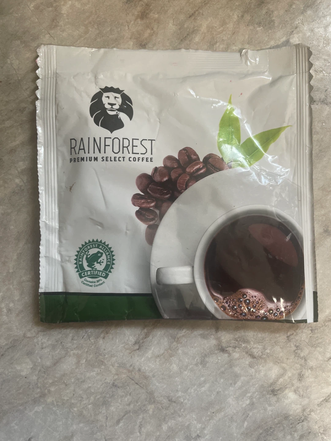 Rainforest Premium Select Coffee Single Serve Packet