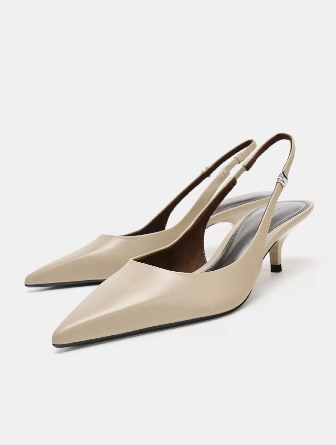 Strappy Slingback - Beige - photo 3