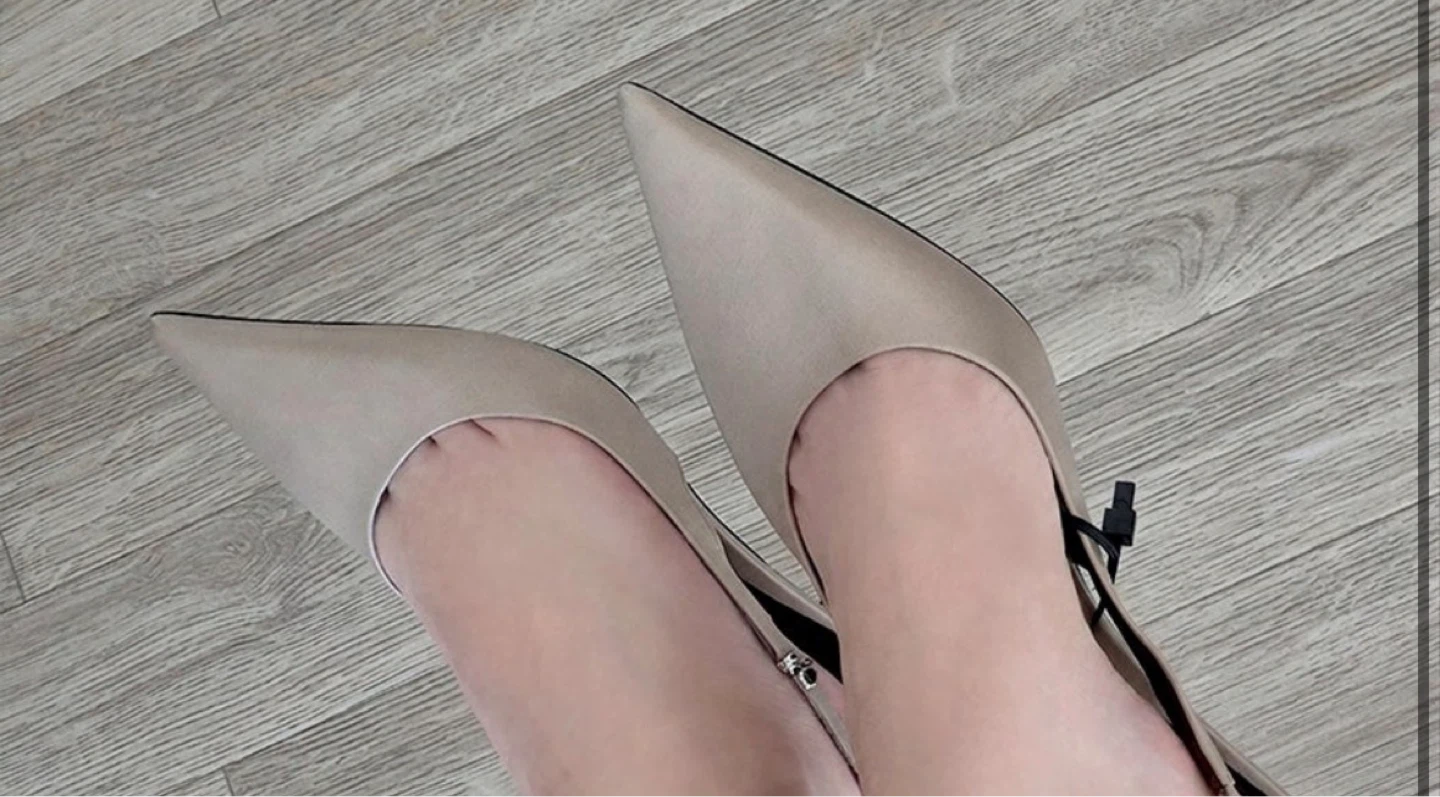 Strappy Slingback - Beige - photo 4