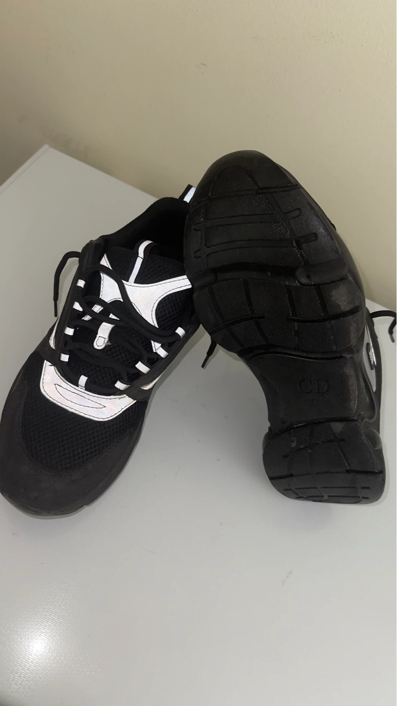 Dior B22 Sneakers Black Reflective - photo 3