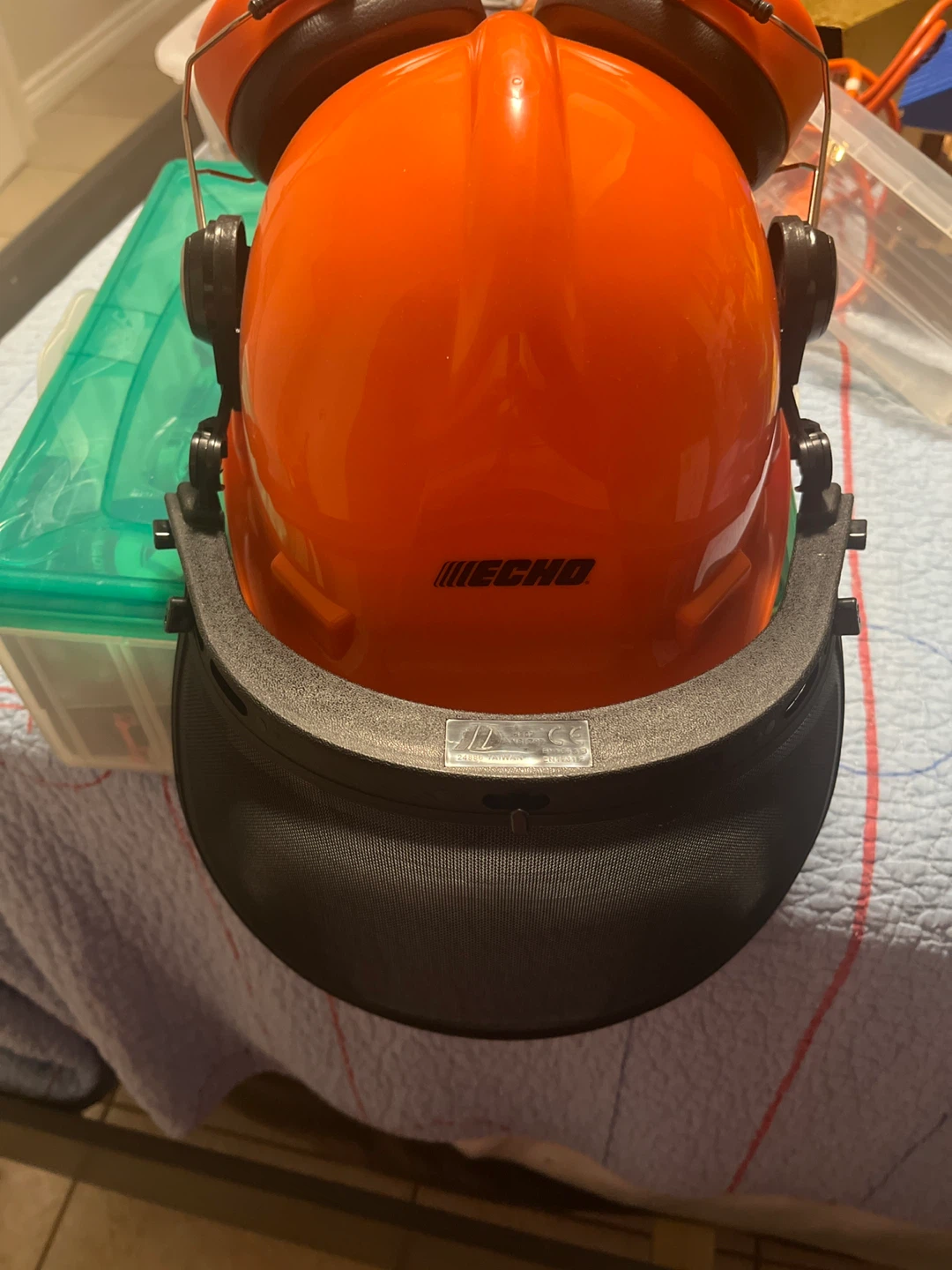 Echo Safety Helmet with Ear Protection and Face Shield