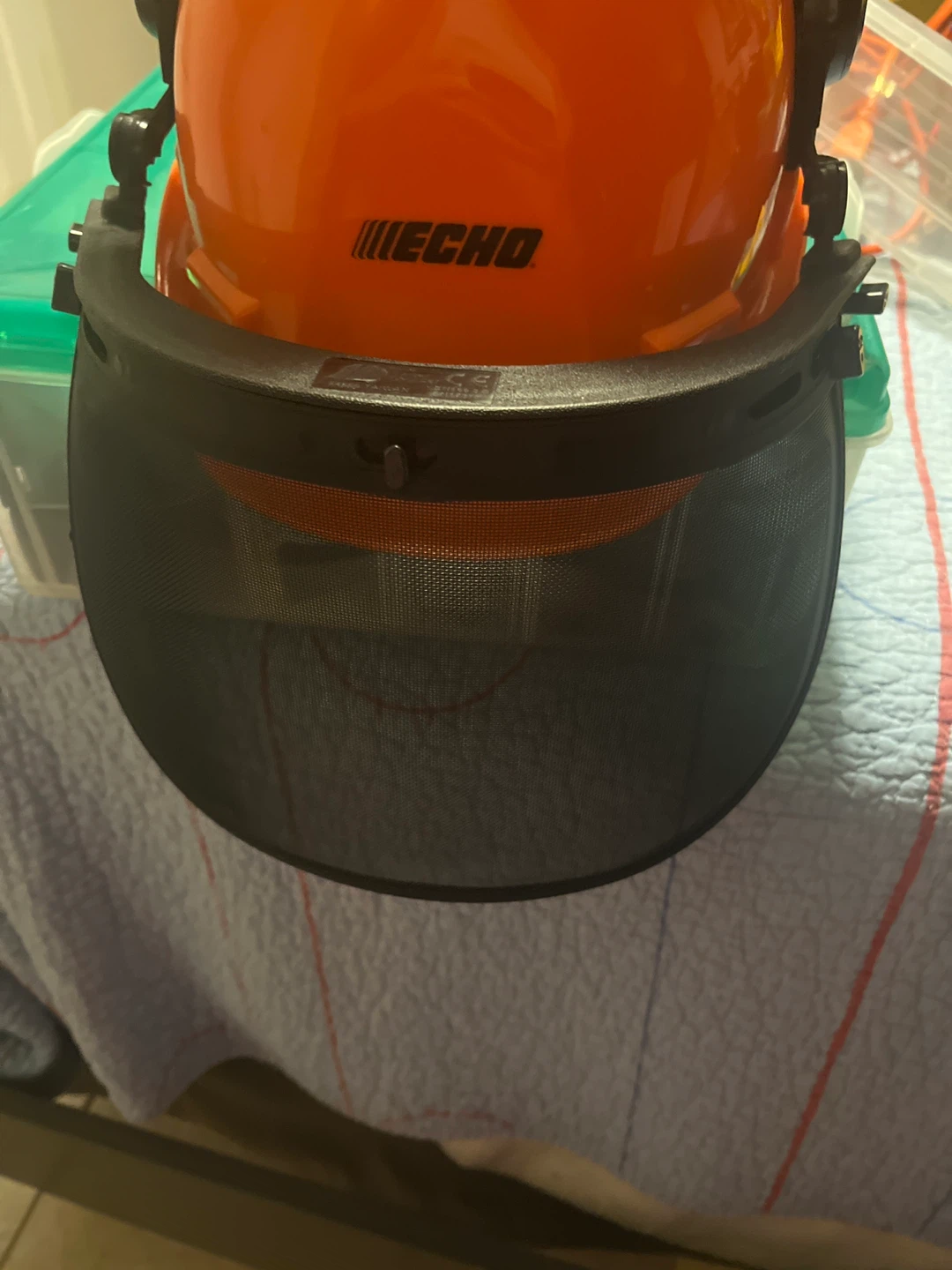 Echo Safety Helmet with Ear Protection and Face Shield - photo 3