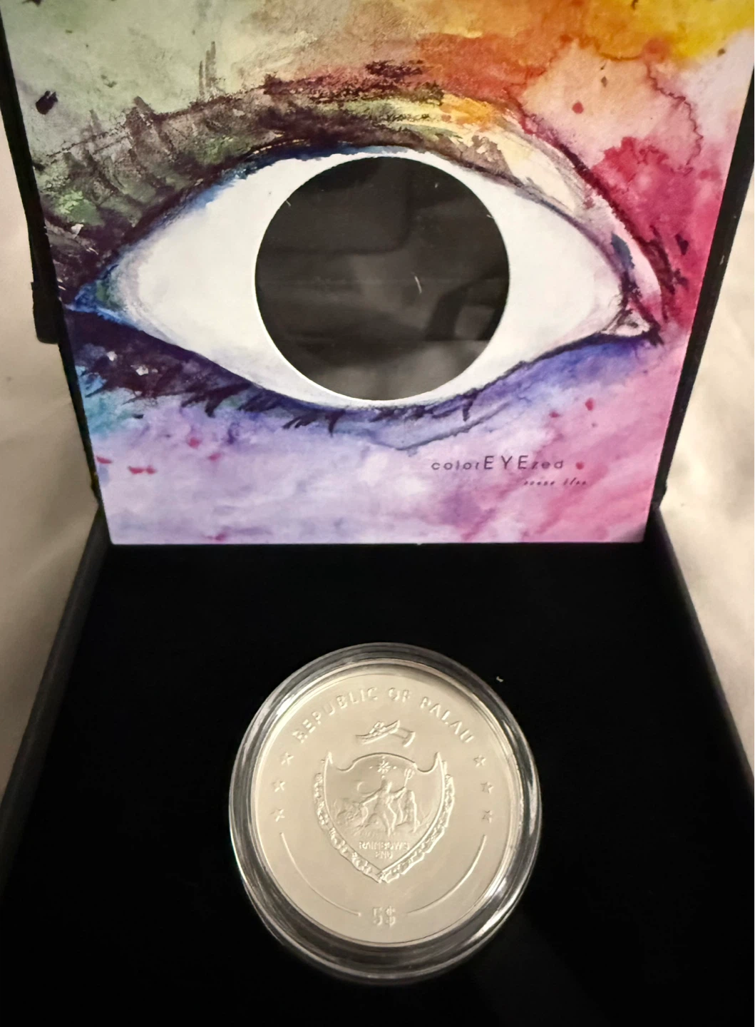 colorEYEzęd Ocean Blue 1oz Silver Coin - photo 4