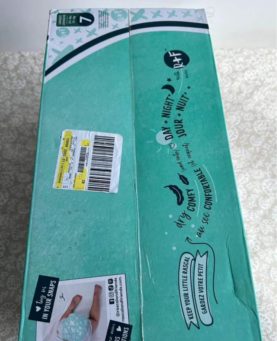 Rascal + Friends Premium Diapers Size 7 (88 Count) - photo 4